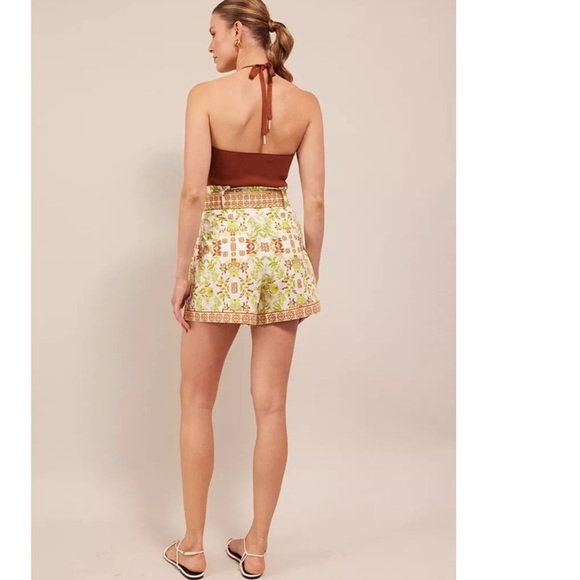 Cara Cara Knit Claudette Halter Top NWT In Rust - Picture 2 of 9